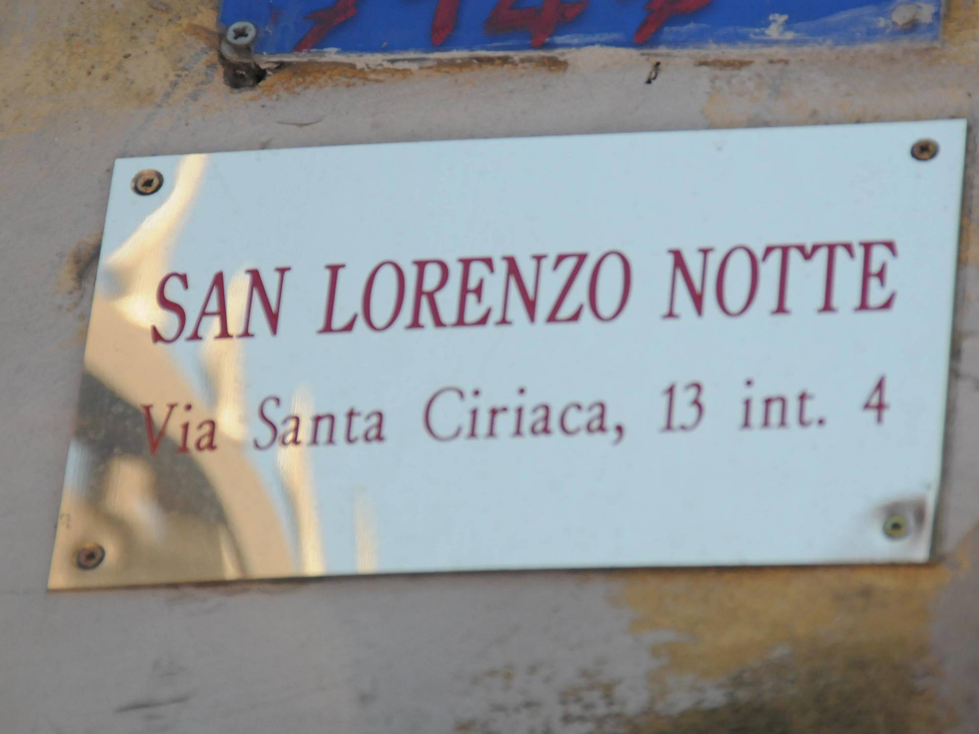 San Lorenzo Notte Rom Exterior foto